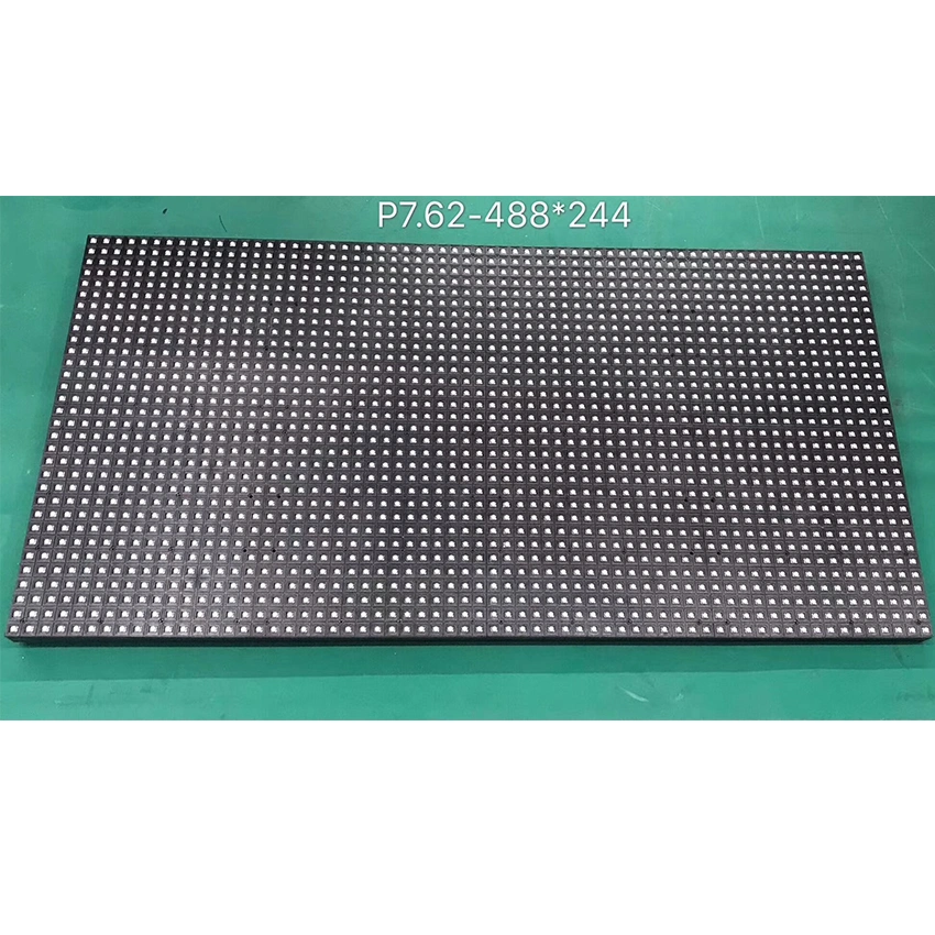 Big Module Size P7.62mm RGB Video Indoor LED Display Module 488*244mm